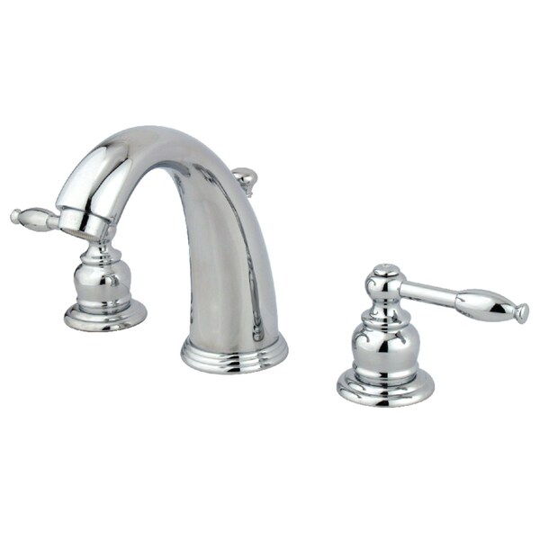 KB981KL 8" Widespread Bathroom Faucet W/ Retail Pop-Up, Polished Chrome